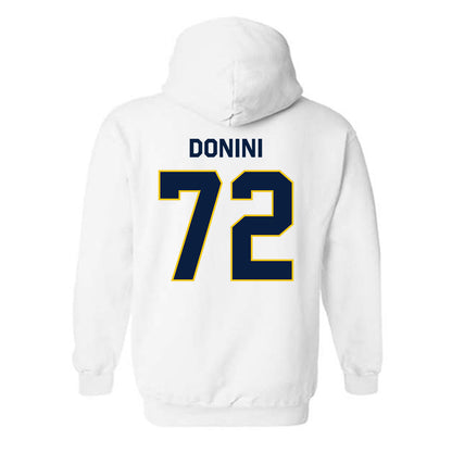 Michigan - NCAA Football : Peter Donini - Classic Shersey Hooded Sweatshirt-2