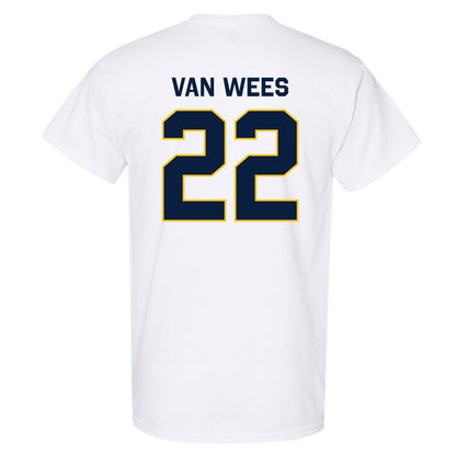 Michigan - NCAA Women's Lacrosse : Truus van Wees - Classic Shersey T-Shirt-1