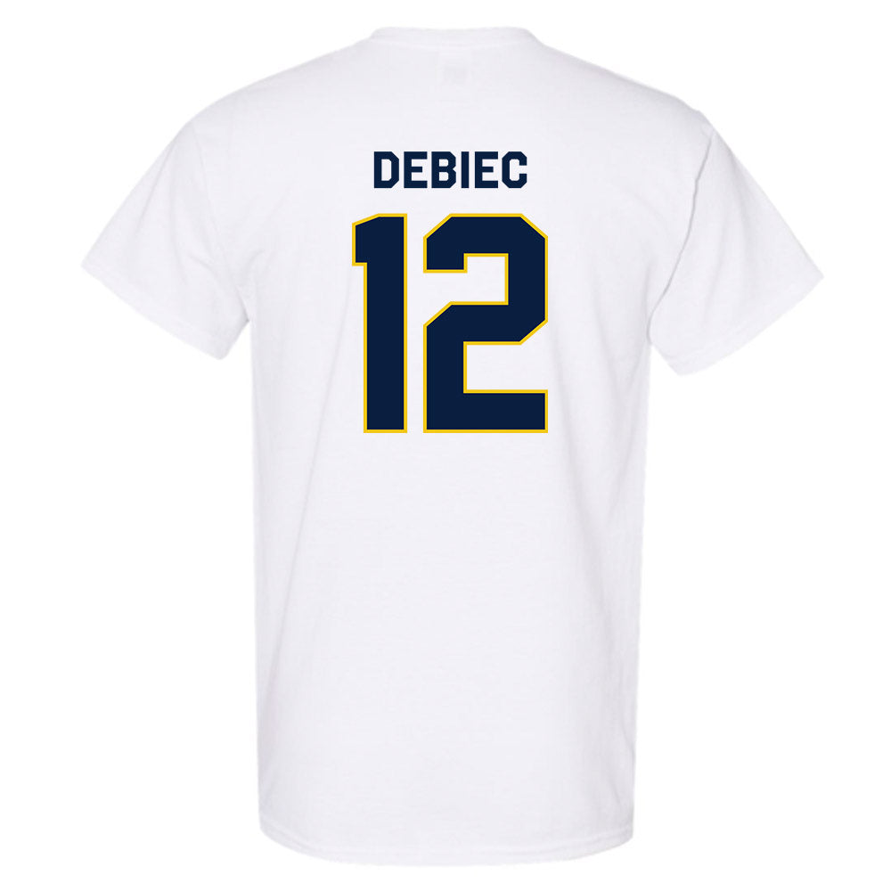 Michigan - NCAA Baseball : Max Debiec - Classic Shersey T-Shirt-2