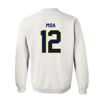 Michigan - NCAA Football : Salesi Moa - Classic Shersey Crewneck Sweatshirt-2