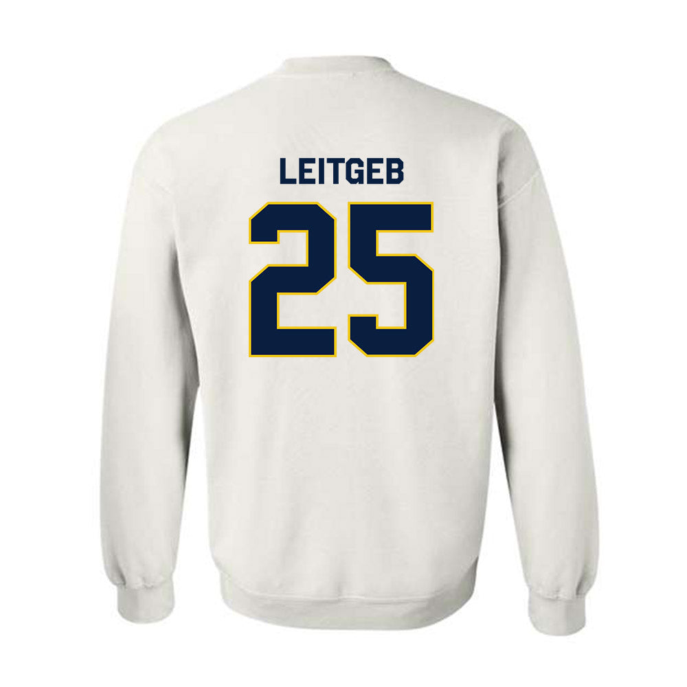 Michigan - NCAA Baseball : Brock leitgeb - Classic Shersey Crewneck Sweatshirt-1