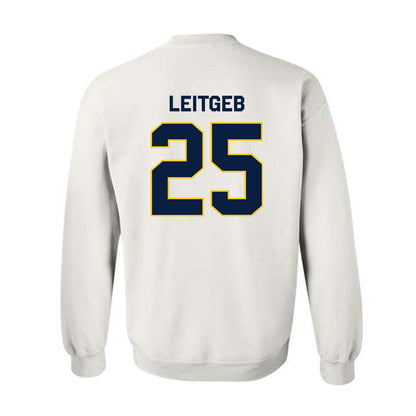 Michigan - NCAA Baseball : Brock leitgeb - Classic Shersey Crewneck Sweatshirt-1