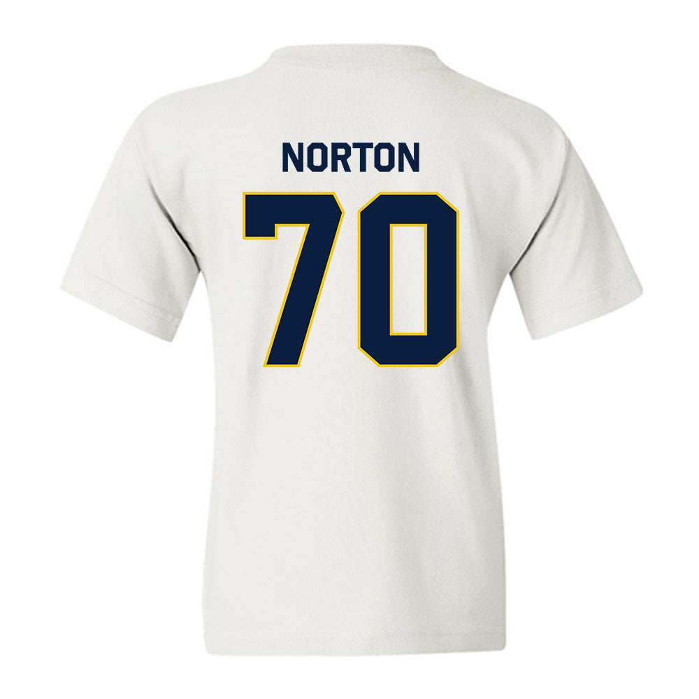 Michigan - NCAA Football : Brady Norton - Classic Shersey Youth T-Shirt-1