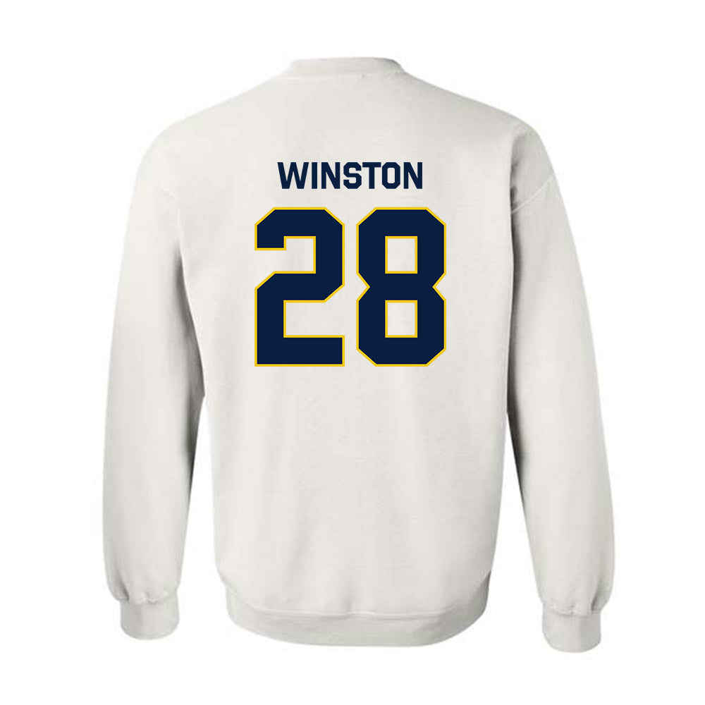 Michigan - NCAA Football : Kainoa Winston - Classic Shersey Crewneck Sweatshirt-2