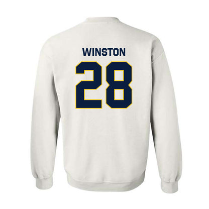 Michigan - NCAA Football : Kainoa Winston - Classic Shersey Crewneck Sweatshirt-2