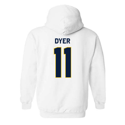 Michigan - NCAA Women's Lacrosse : Kaylee Dyer - Classic Shersey Hooded Sweatshirt-1