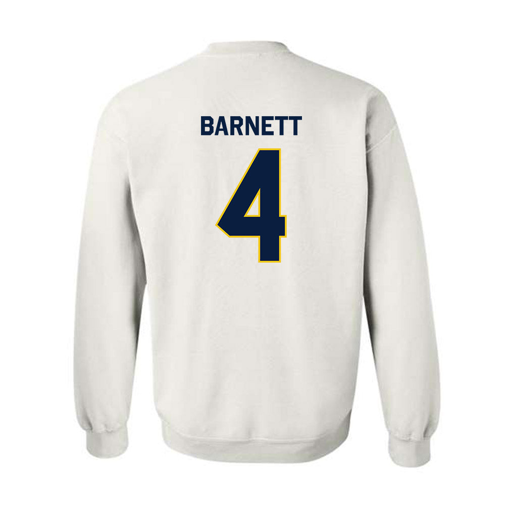 Michigan - NCAA Men's Ice Hockey : Asher Barnett - Classic Shersey Crewneck Sweatshirt-1