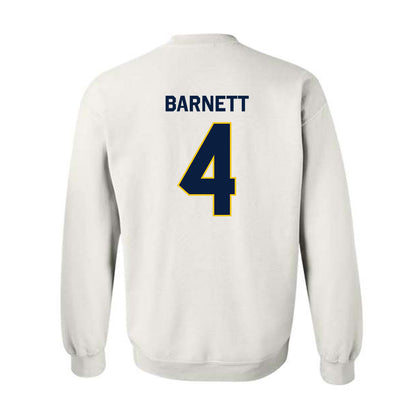 Michigan - NCAA Men's Ice Hockey : Asher Barnett - Classic Shersey Crewneck Sweatshirt-1