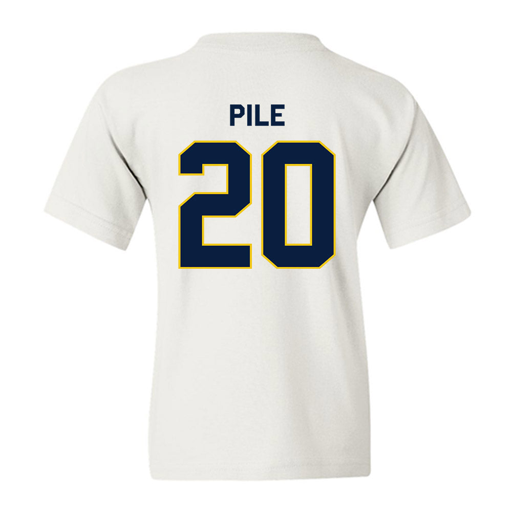 Michigan - NCAA Football : Jaylen Pile - Classic Shersey Youth T-Shirt-2