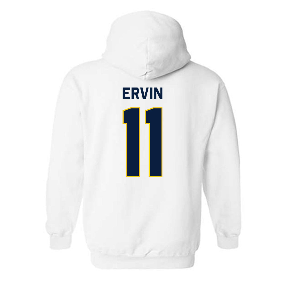 Michigan - NCAA Women's Soccer : Elle Ervin - Classic Shersey Hooded Sweatshirt-2