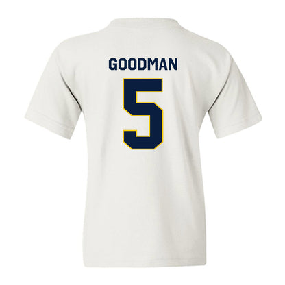 Michigan - NCAA Men's Basketball : Oscar Goodman - Classic Shersey Youth T-Shirt-2
