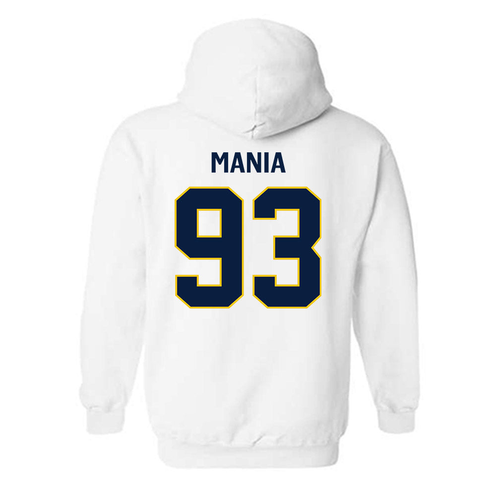 Michigan - NCAA Men's Ice Hockey : Matthew Mania - Classic Shersey Hooded Sweatshirt-1