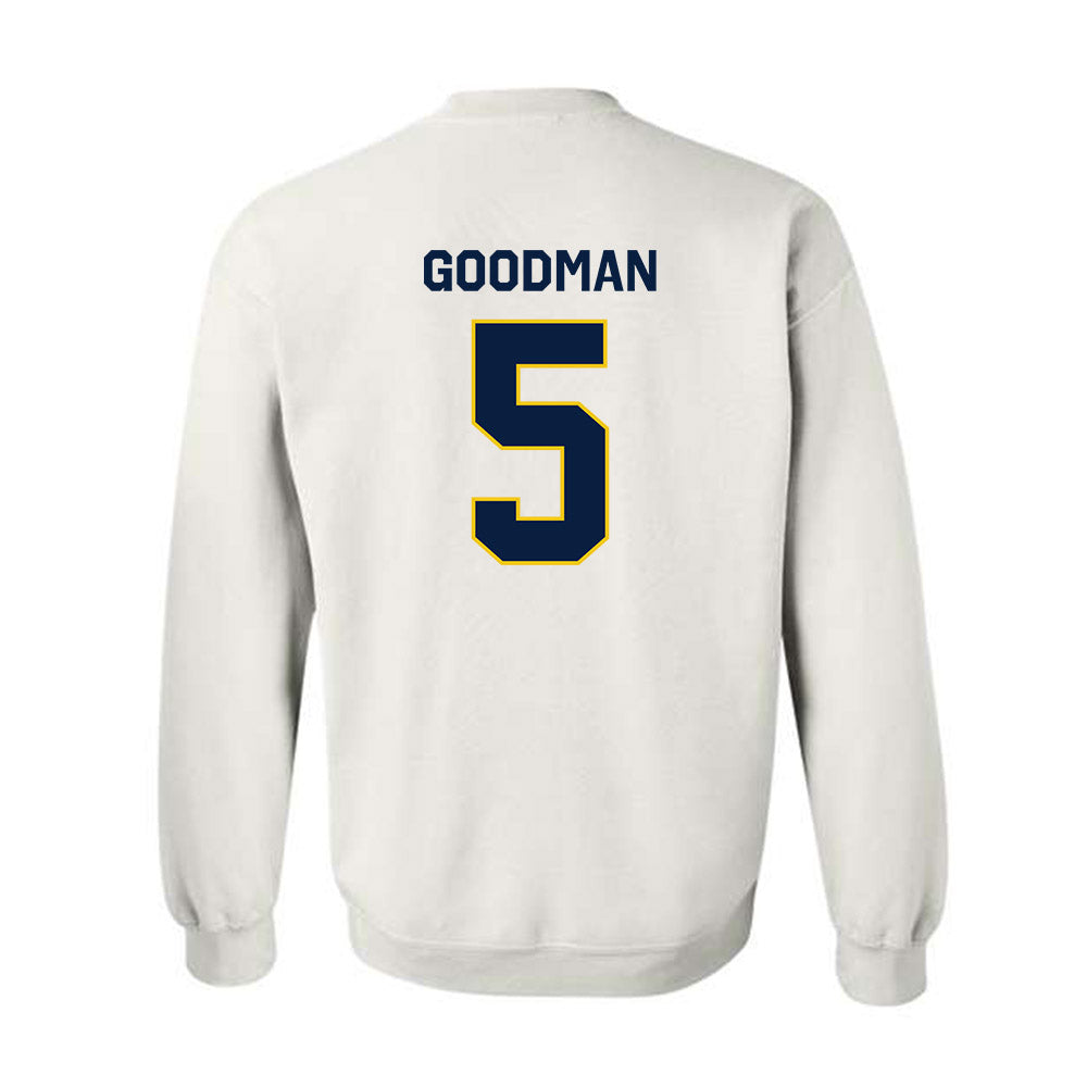 Michigan - NCAA Men's Basketball : Oscar Goodman - Classic Shersey Crewneck Sweatshirt-2