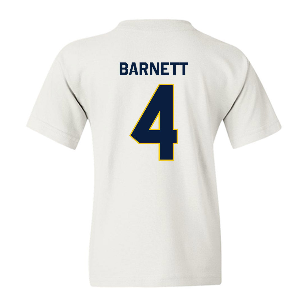 Michigan - NCAA Men's Ice Hockey : Asher Barnett - Classic Shersey Youth T-Shirt-1