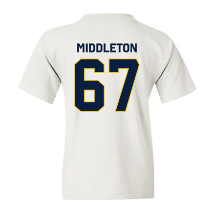 Michigan - NCAA Football : Trent Middleton - Classic Shersey Youth T-Shirt-2
