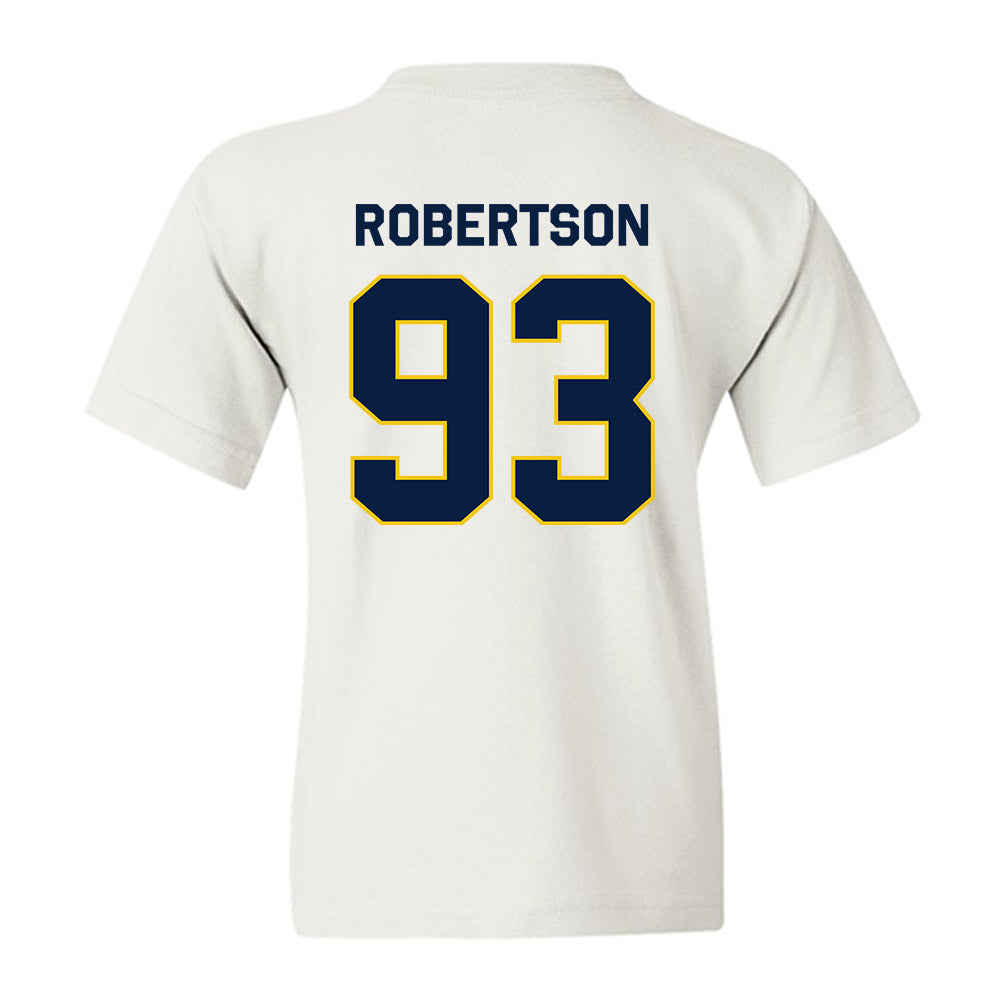 Michigan - NCAA Football : Hunter Robertson - Classic Shersey Youth T-Shirt-2