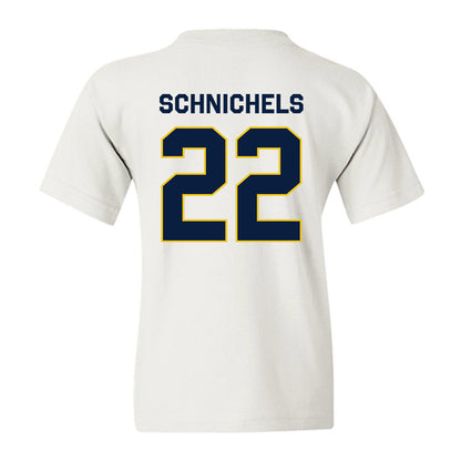 Michigan - NCAA Women's Volleyball : Sydney Schnichels - Classic Shersey Youth T-Shirt-1