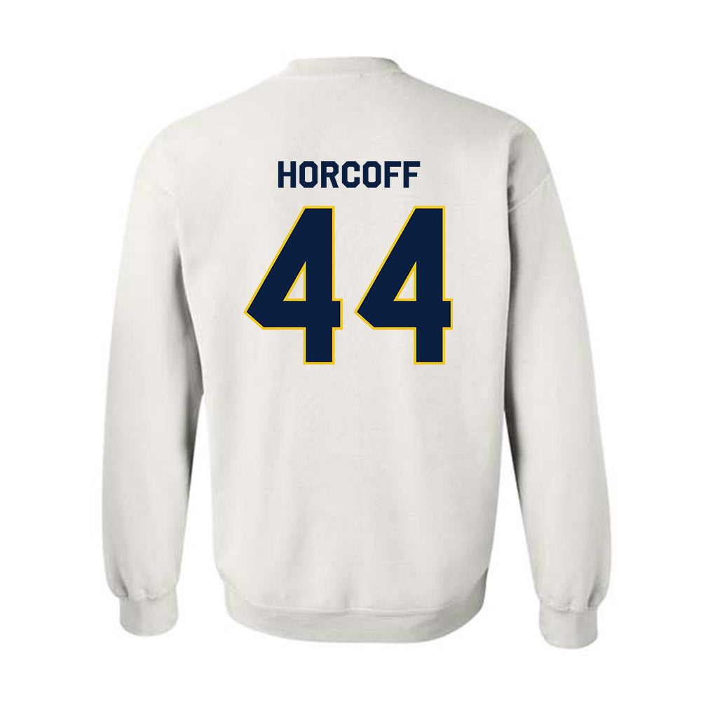 Michigan - NCAA Men's Ice Hockey : Will Horcoff - Classic Shersey Crewneck Sweatshirt-1