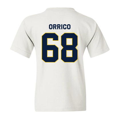 Michigan - NCAA Men's Ice Hockey : Josh Orrico - Classic Shersey Youth T-Shirt-1