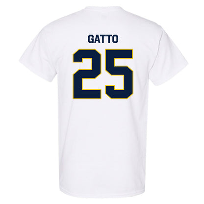 Michigan - NCAA Men's Lacrosse : Alex Gatto - Classic Shersey T-Shirt-2