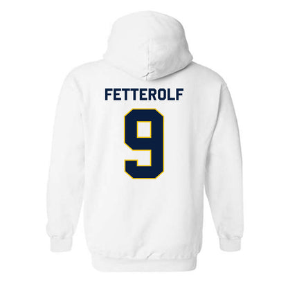 Michigan - NCAA Women's Lacrosse : Jane Fetterolf - Classic Shersey Hooded Sweatshirt-1