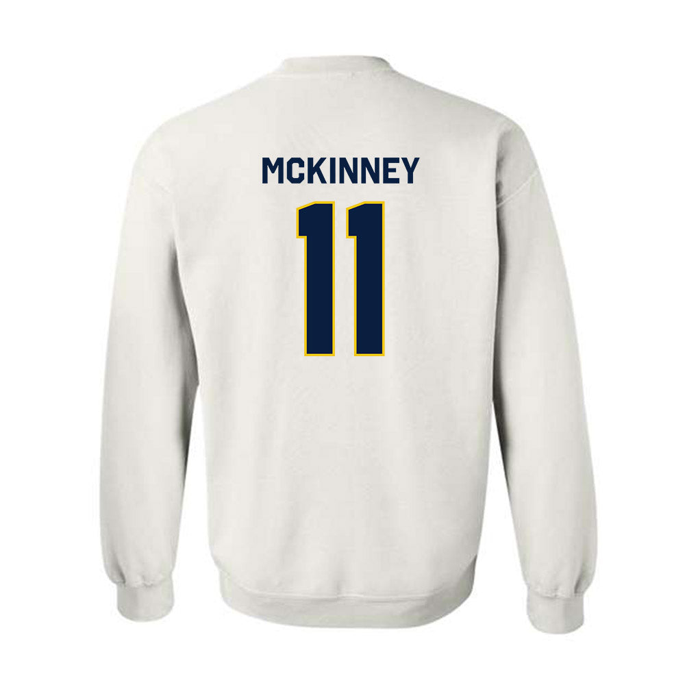 Michigan - NCAA Men's Ice Hockey : Cole McKinney - Classic Shersey Crewneck Sweatshirt-1
