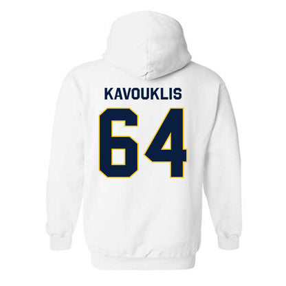 Michigan - NCAA Football : James Kavouklis - Classic Shersey Hooded Sweatshirt-1