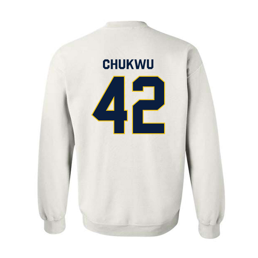 Michigan - NCAA Football : Jeffrey Chukwu - Classic Shersey Crewneck Sweatshirt-1