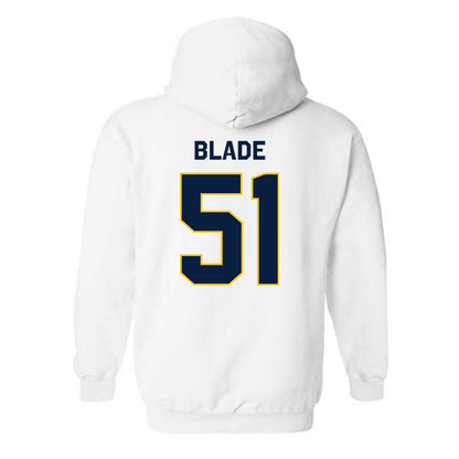 Michigan - NCAA Football : McHale Blade - Classic Shersey Hooded Sweatshirt-2