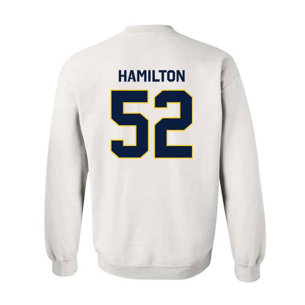 Michigan - NCAA Football : Ace Hamilton - Classic Shersey Crewneck Sweatshirt-2