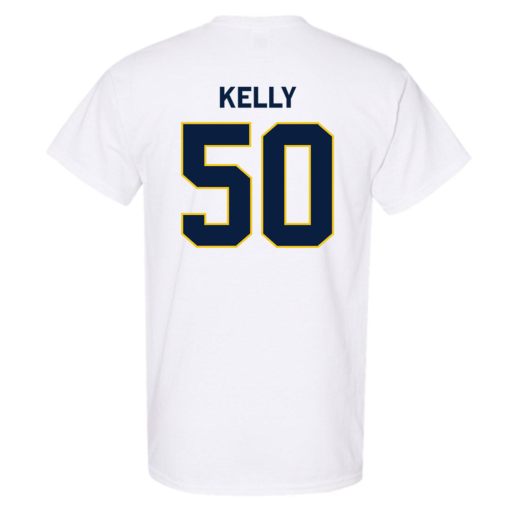 Michigan - NCAA Men's Lacrosse : Michael Kelly - Classic Shersey T-Shirt-2