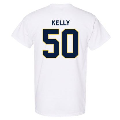 Michigan - NCAA Men's Lacrosse : Michael Kelly - Classic Shersey T-Shirt-2