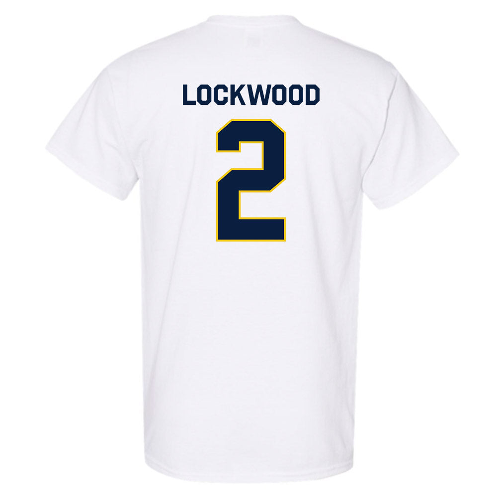 Michigan - NCAA Men's Lacrosse : Bo Lockwood - Classic Shersey T-Shirt-2