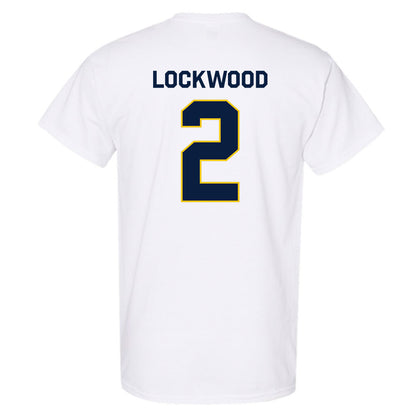 Michigan - NCAA Men's Lacrosse : Bo Lockwood - Classic Shersey T-Shirt-2