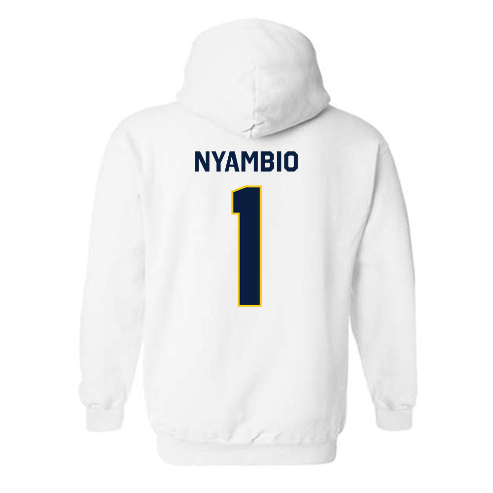 Michigan - NCAA Women's Volleyball : Serena Nyambio - Classic Shersey Hooded Sweatshirt-2