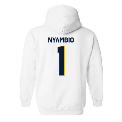 Michigan - NCAA Women's Volleyball : Serena Nyambio - Classic Shersey Hooded Sweatshirt-2