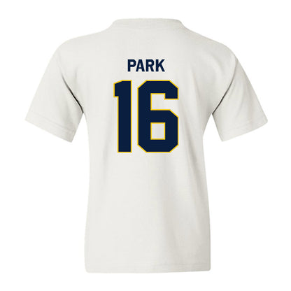Michigan - NCAA Men's Ice Hockey : Aidan Park - Classic Shersey Youth T-Shirt-1