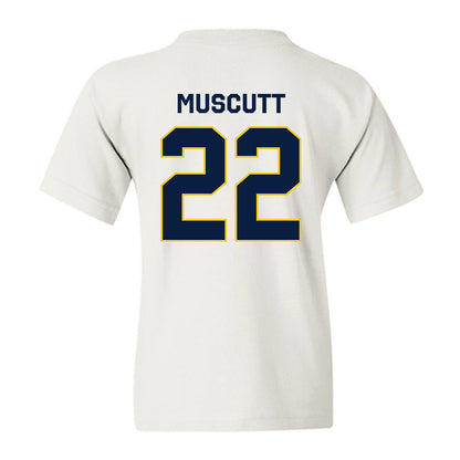 Michigan - NCAA Men's Ice Hockey : Kason Muscutt - Classic Shersey Youth T-Shirt-2