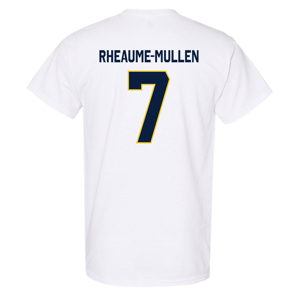 Michigan - NCAA Men's Ice Hockey : Dakoda Rheaume-Mullen - Classic Shersey T-Shirt-1
