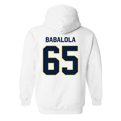 Michigan - NCAA Football : Andrew Babalola - Classic Shersey Hooded Sweatshirt-1