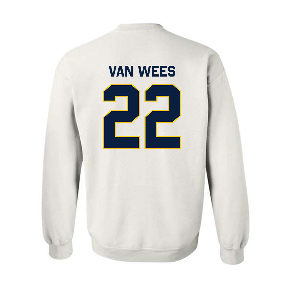 Michigan - NCAA Women's Lacrosse : Truus van Wees - Classic Shersey Crewneck Sweatshirt-1