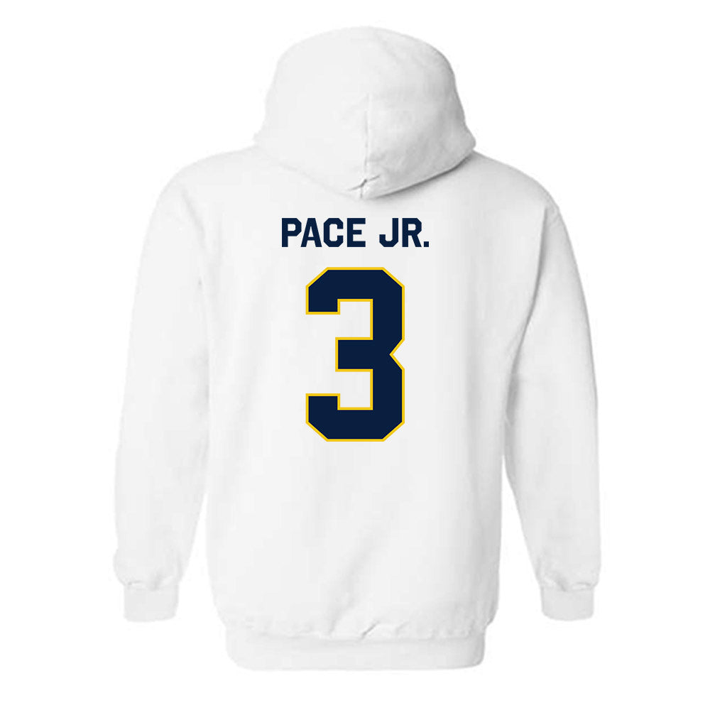 Michigan - NCAA Baseball : Greg Pace Jr. - Classic Shersey Hooded Sweatshirt-2