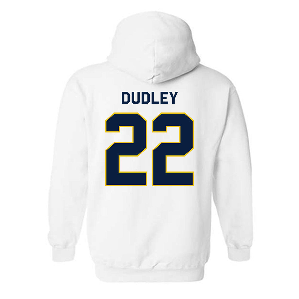 Michigan - NCAA Women's Basketball : Kendall Dudley - Classic Shersey Hooded Sweatshirt-1