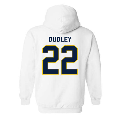 Michigan - NCAA Women's Basketball : Kendall Dudley - Classic Shersey Hooded Sweatshirt-1