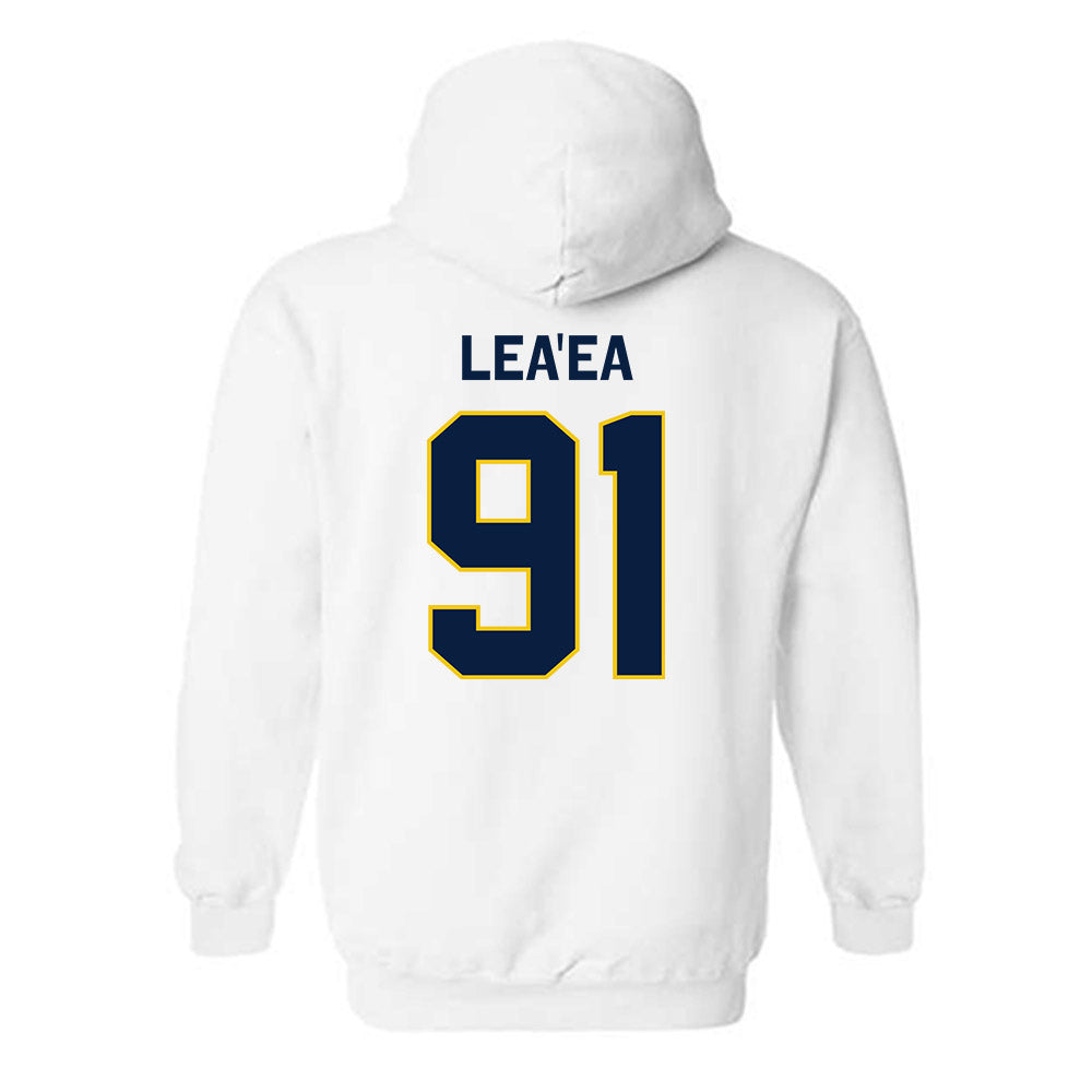 Michigan - NCAA Football : Jonah Lea'ea - Classic Shersey Hooded Sweatshirt-2