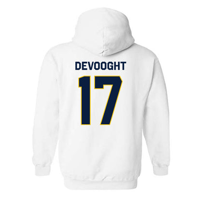 Michigan - NCAA Baseball : Gavin DeVooght - Classic Shersey Hooded Sweatshirt-2