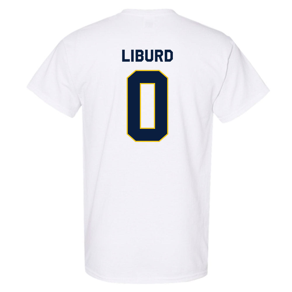 Michigan - NCAA Men's Basketball : Ricky Liburd - Classic Shersey T-Shirt-2