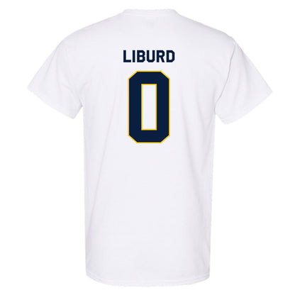 Michigan - NCAA Men's Basketball : Ricky Liburd - Classic Shersey T-Shirt-2