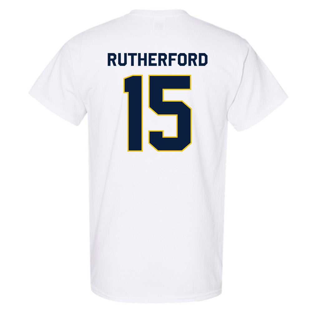 Michigan - NCAA Women's Lacrosse : Maya Rutherford - Classic Shersey T-Shirt-1
