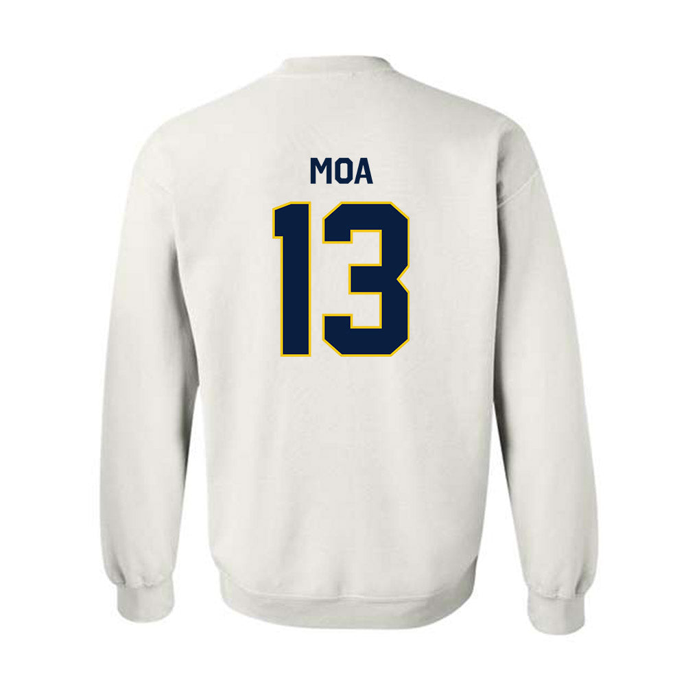 Michigan - NCAA Football : Aisea Moa - Classic Shersey Crewneck Sweatshirt-2